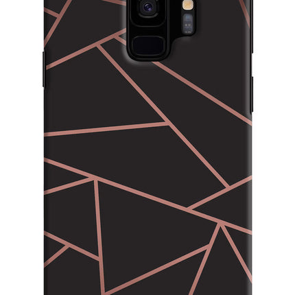 Geometric Pattern Samsung S9 Hard Case Back Cover by Casekaro