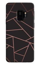 Geometric Pattern Samsung S9 Hard Case Back Cover by Casekaro