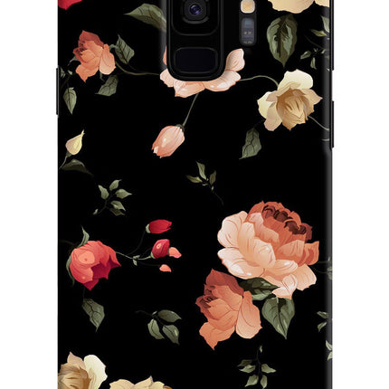 Flowers Samsung S9 Hard Case Back Cover by Casekaro