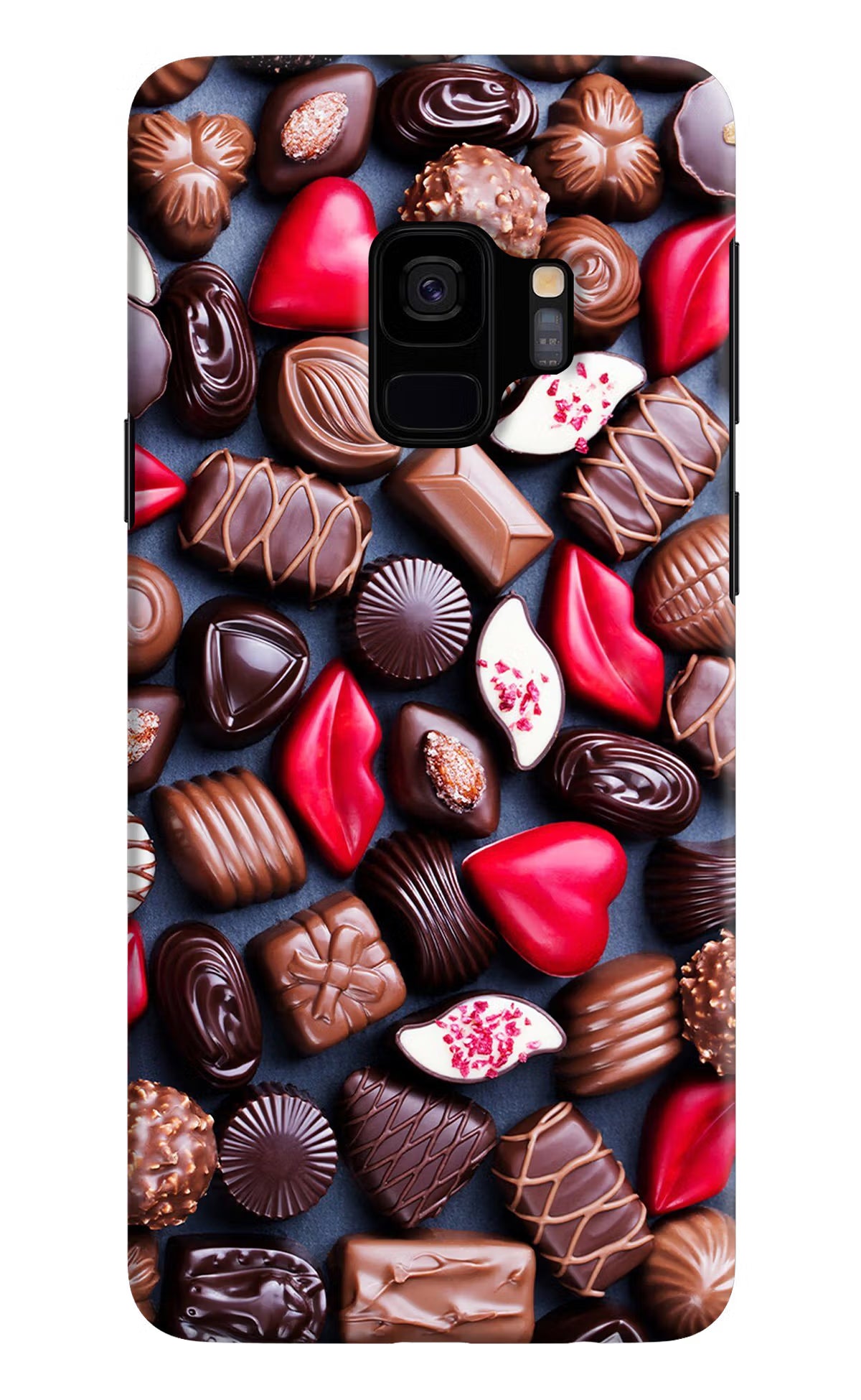 Chocolates Samsung S9 Hard Case Back Cover by Casekaro