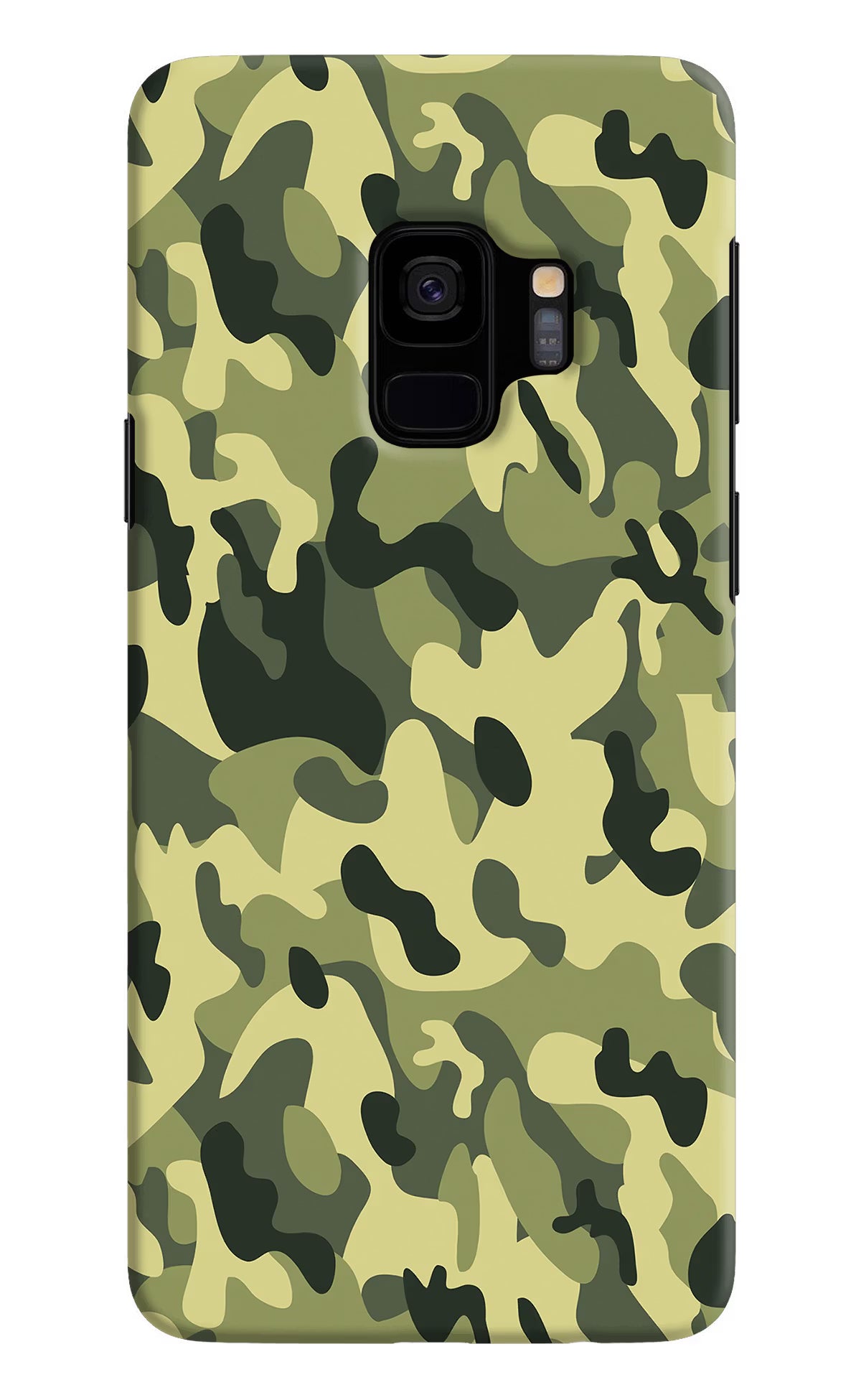 Camouflage Samsung S9 Hard Case Back Cover by Casekaro