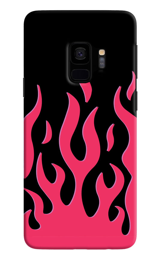 Fire Flames Samsung S9 Hard Case Back Cover by Casekaro