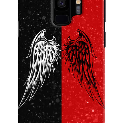 Wings Samsung S9 Hard Case Back Cover by Casekaro