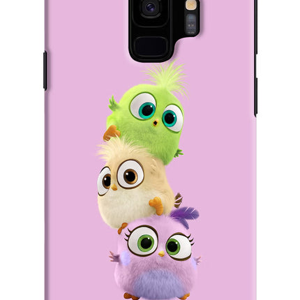 Cute Little Birds Samsung S9 Hard Case Back Cover by Casekaro