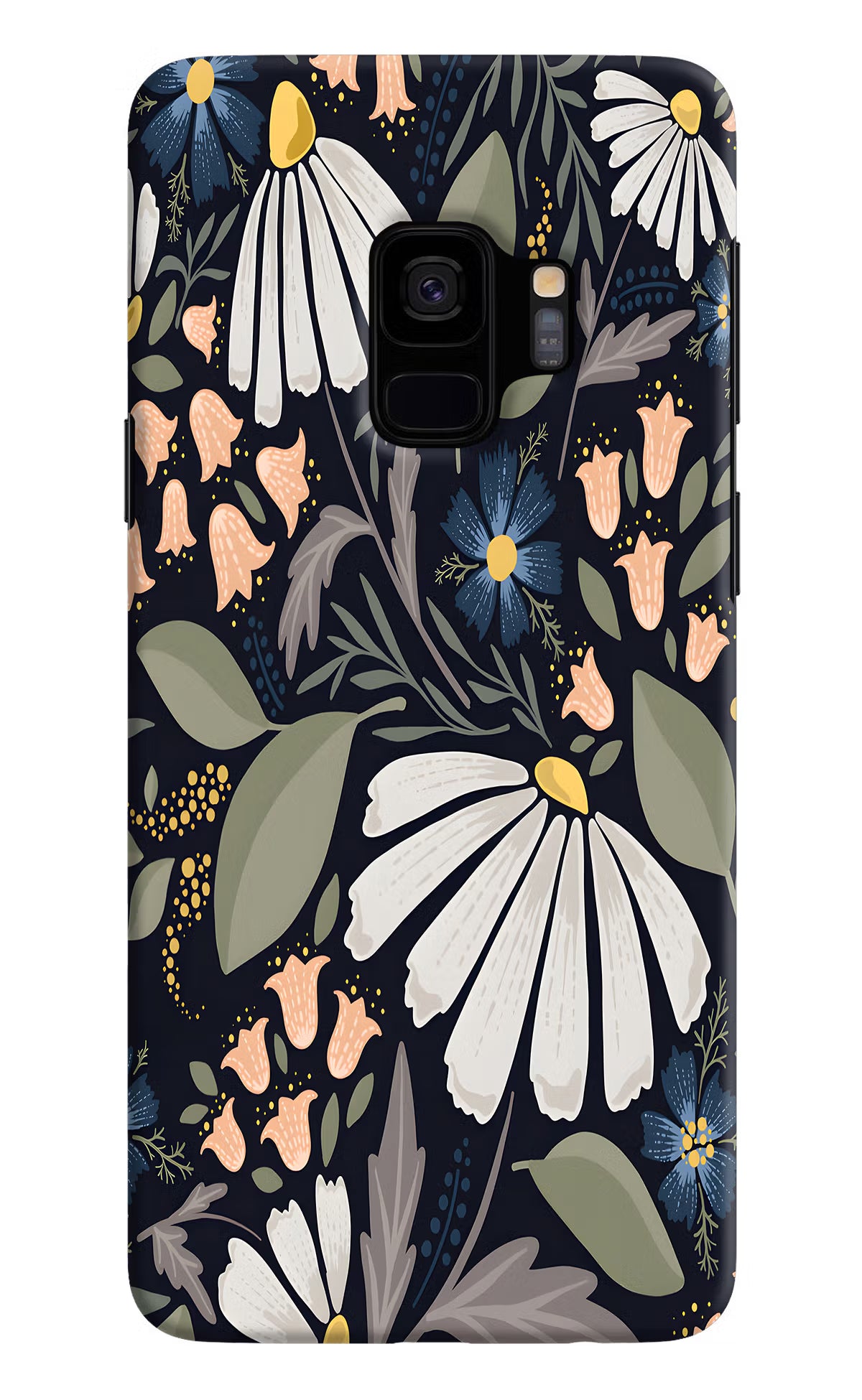 Flowers Art Samsung S9 Hard Case Back Cover by Casekaro