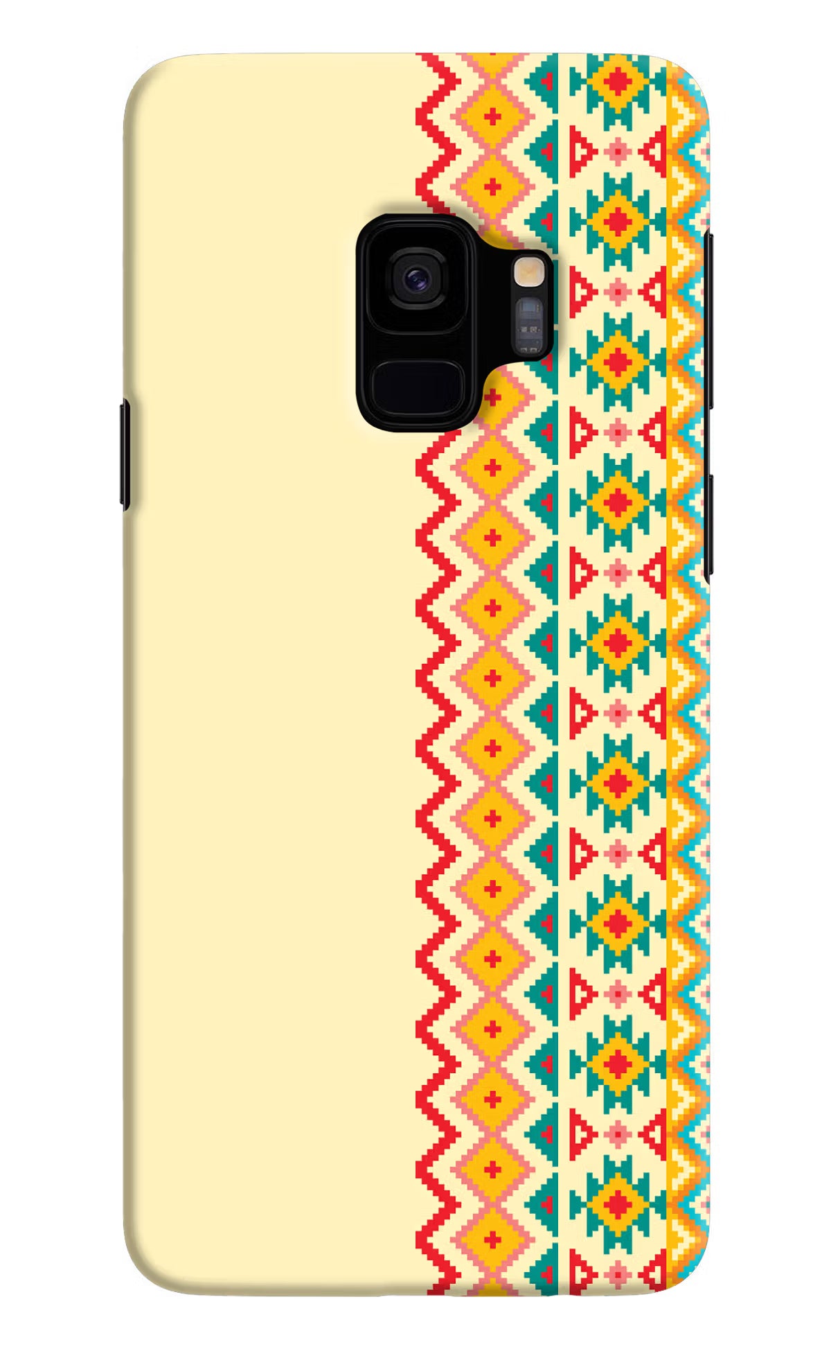 Ethnic Seamless Samsung S9 Hard Case Back Cover by Casekaro
