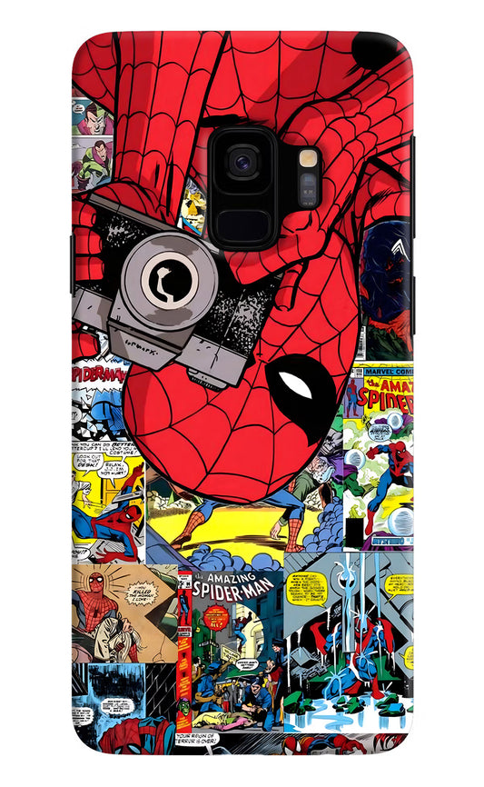 Spider Man Samsung S9 Hard Case Back Cover by Casekaro
