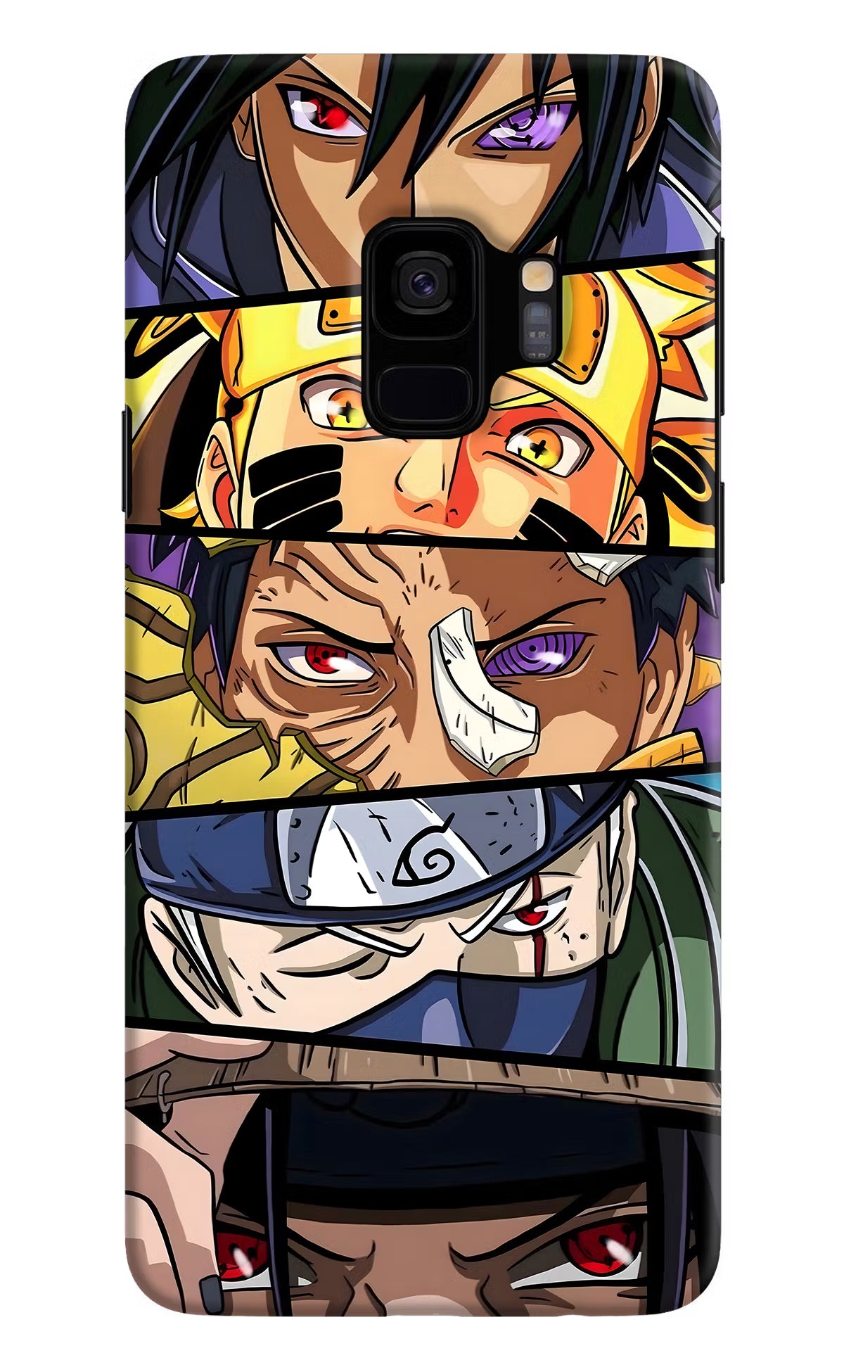 Naruto Character Samsung S9 Hard Case Back Cover by Casekaro