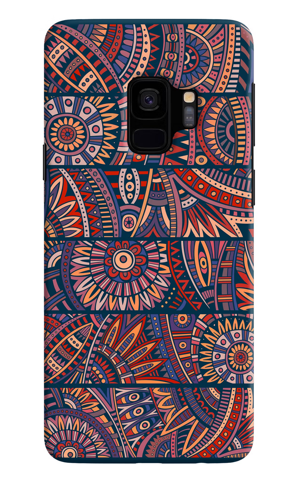 African Culture Design Samsung S9 Hard Case Back Cover by Casekaro