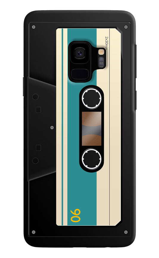 Cassette Samsung S9 Hard Case Back Cover by Casekaro
