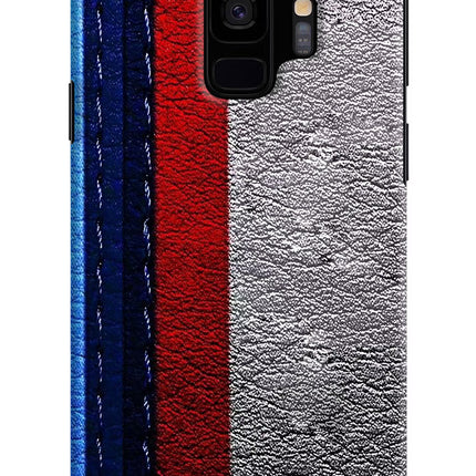 BMW Stripes Samsung S9 Hard Case Back Cover by Casekaro