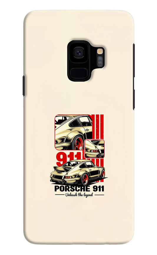 Classic Porsche 911 Samsung S9 Hard Case Back Cover by Casekaro