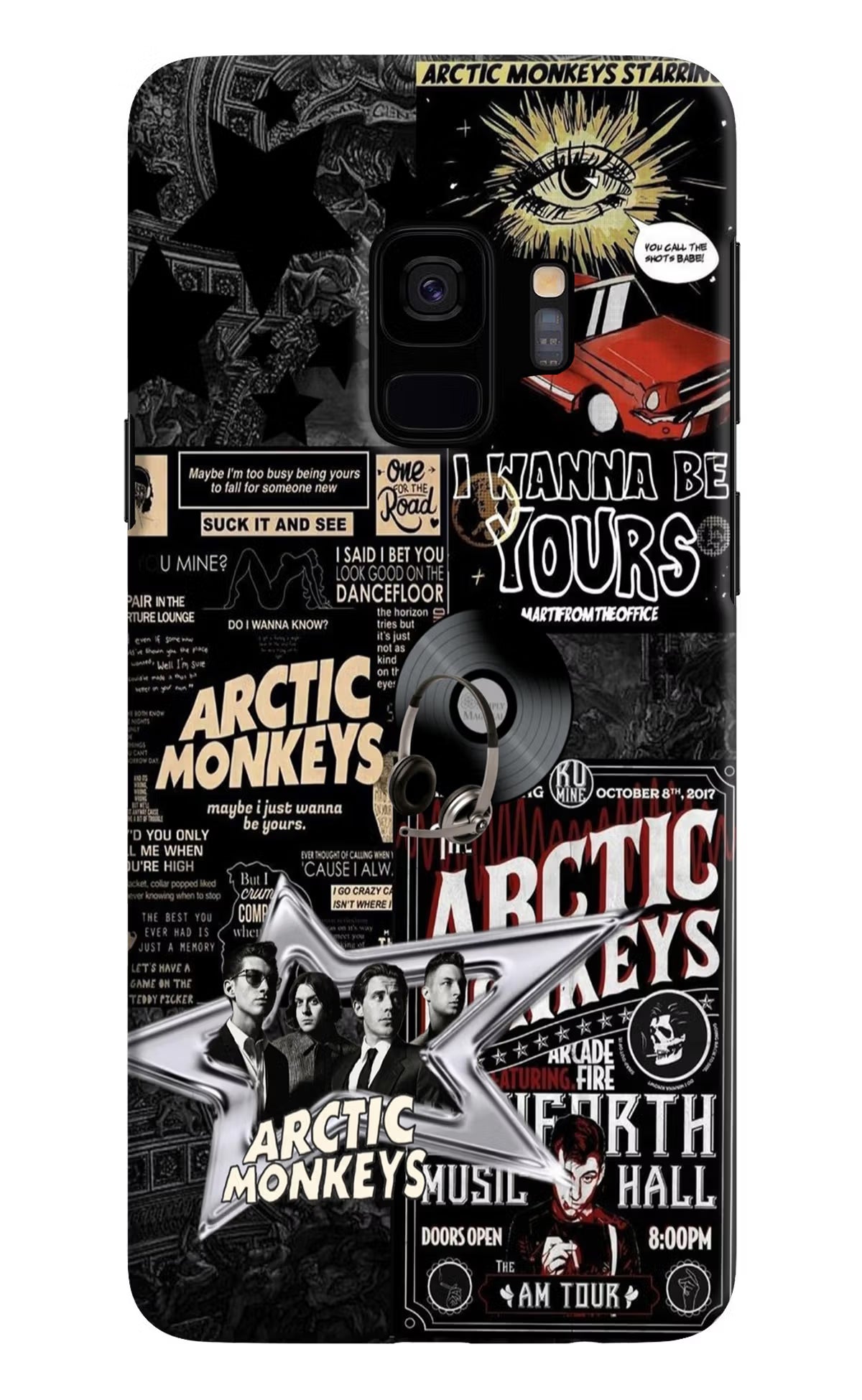 Arctic Monkeys Samsung S9 Hard Case Back Cover by Casekaro