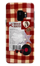 Queen of Disaster Samsung S9 Hard Case Back Cover by Casekaro