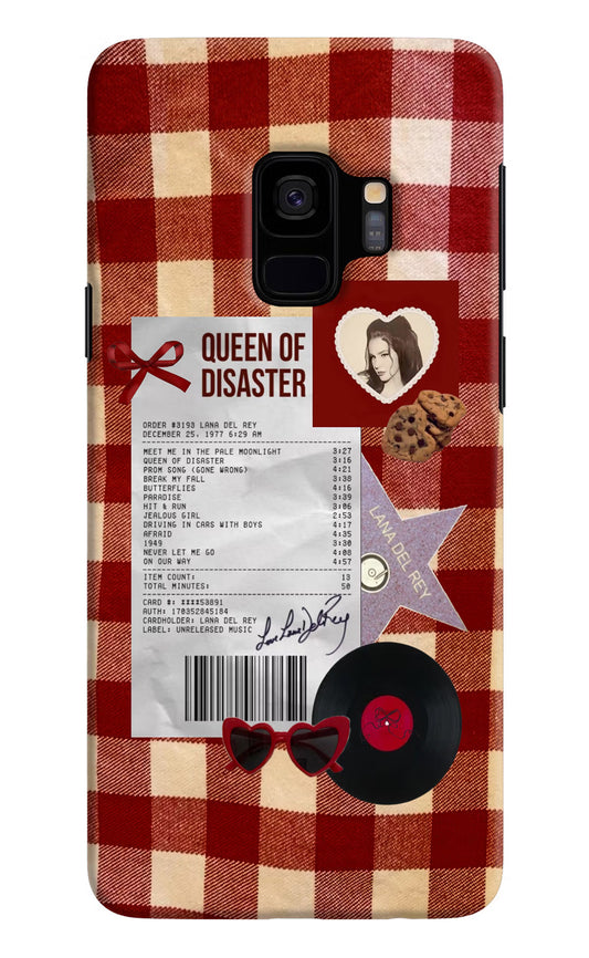 Queen of Disaster Samsung S9 Hard Case Back Cover by Casekaro