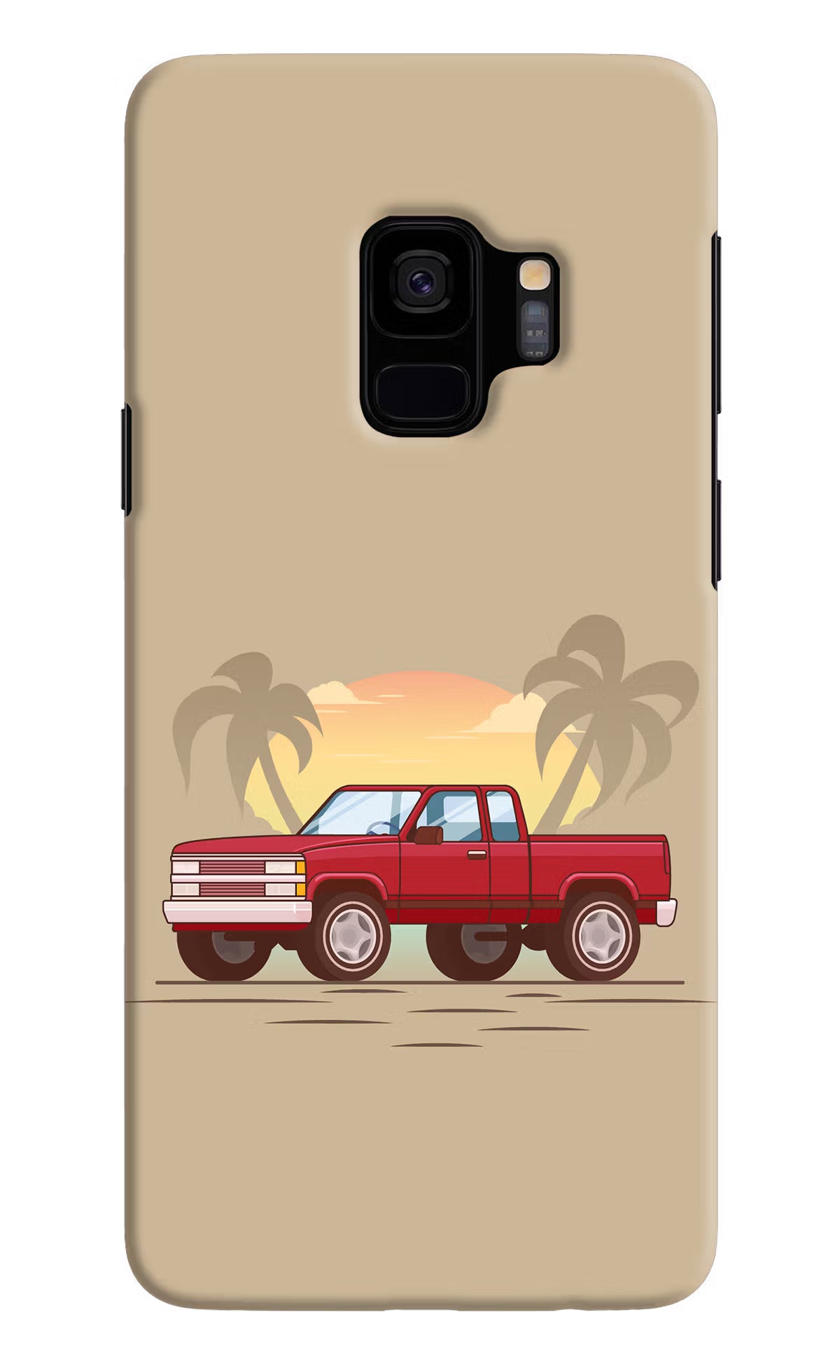 Desert Classic Drive Samsung S9 Hard Case Back Cover by Casekaro