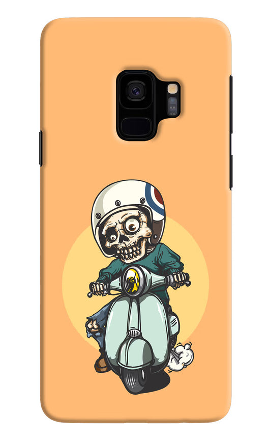 Undead Biker Samsung S9 Hard Case Back Cover by Casekaro