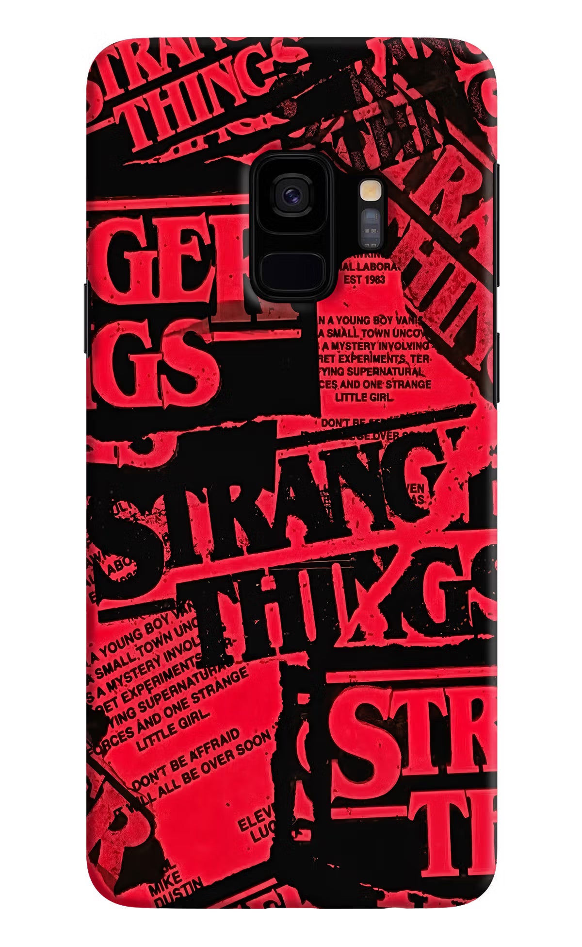 Ordinary Things Samsung S9 Hard Case Back Cover by Casekaro