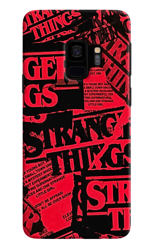 Ordinary Things Samsung S9 Hard Case Back Cover by Casekaro