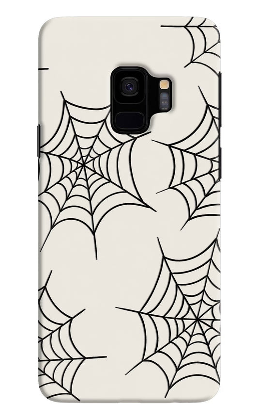 Spider Web Samsung S9 Hard Case Back Cover by Casekaro