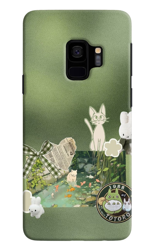 Aesthetic anime Samsung S9 Back Cover