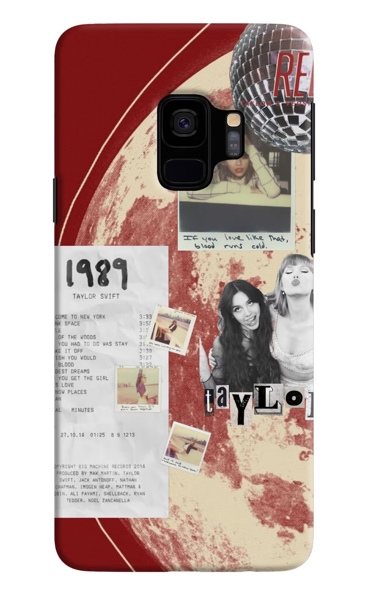 Taylor Swift Samsung S9 Back Cover
