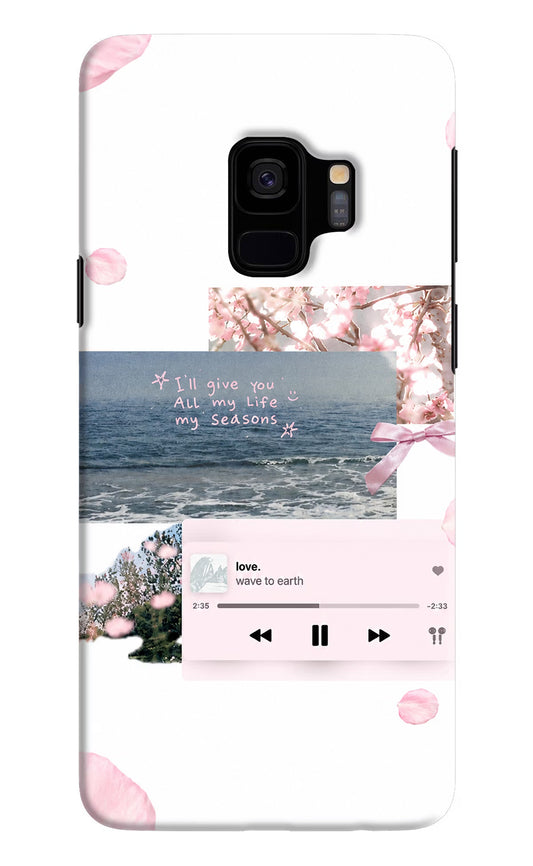 Wave to earth Samsung S9 Back Cover