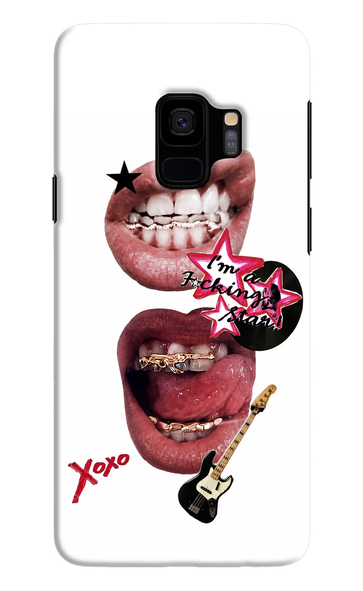 Rockstar Samsung S9 Back Cover