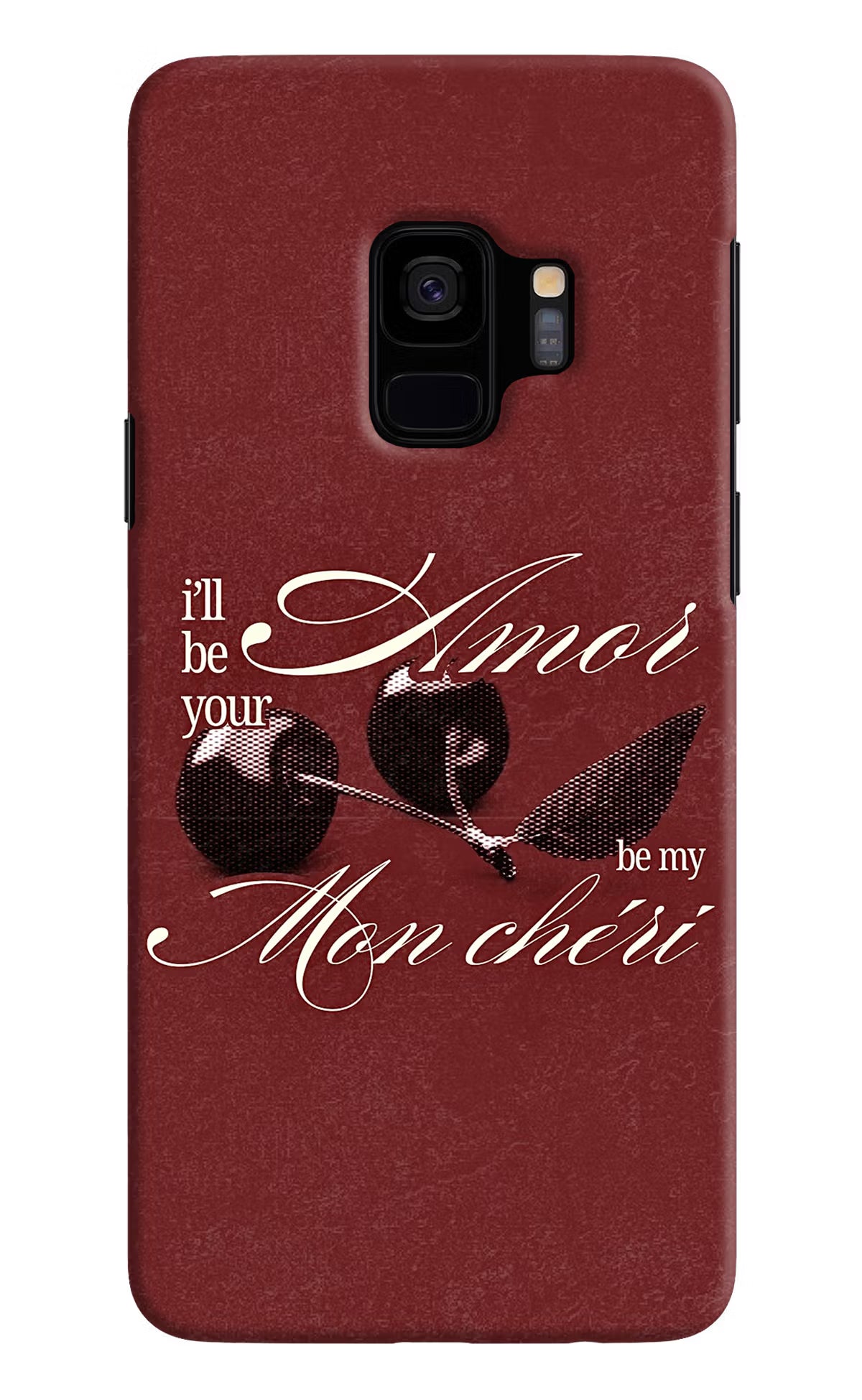 Velvet Cherry Samsung S9 Back Cover