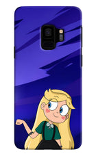Star Glow Samsung S9 Hard Case Back Cover by Casekaro