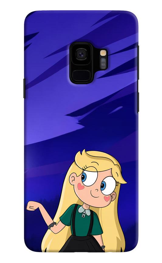 Star Glow Samsung S9 Hard Case Back Cover by Casekaro