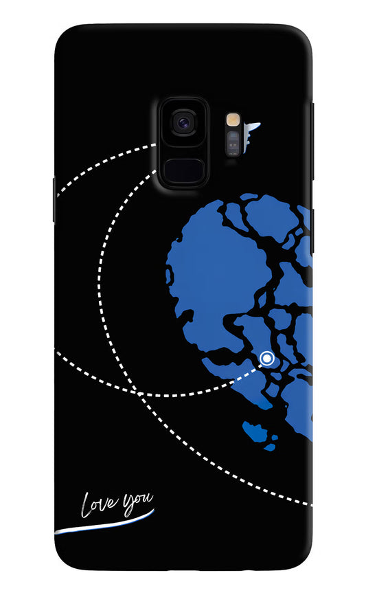Love Orbit Samsung S9 Hard Case Back Cover by Casekaro
