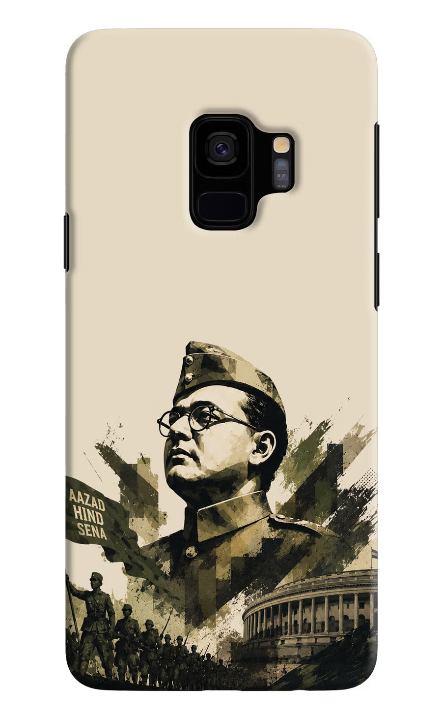 Netaji Rising Samsung S9 Back Cover, Hard case
