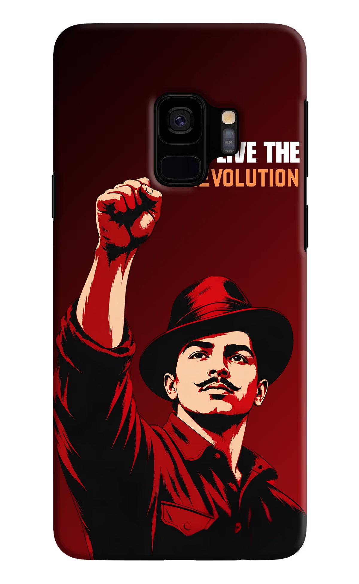 Bhagat Singh Revolution Samsung S9 Back Cover