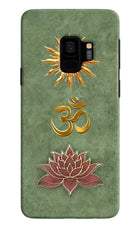 Om & Lotus Samsung S9 Back Cover