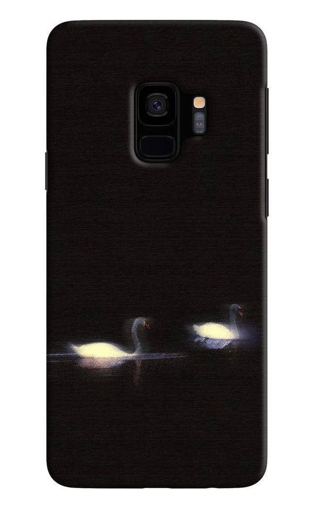 Silent Swans Samsung S9 Hard Case Back Cover by Casekaro