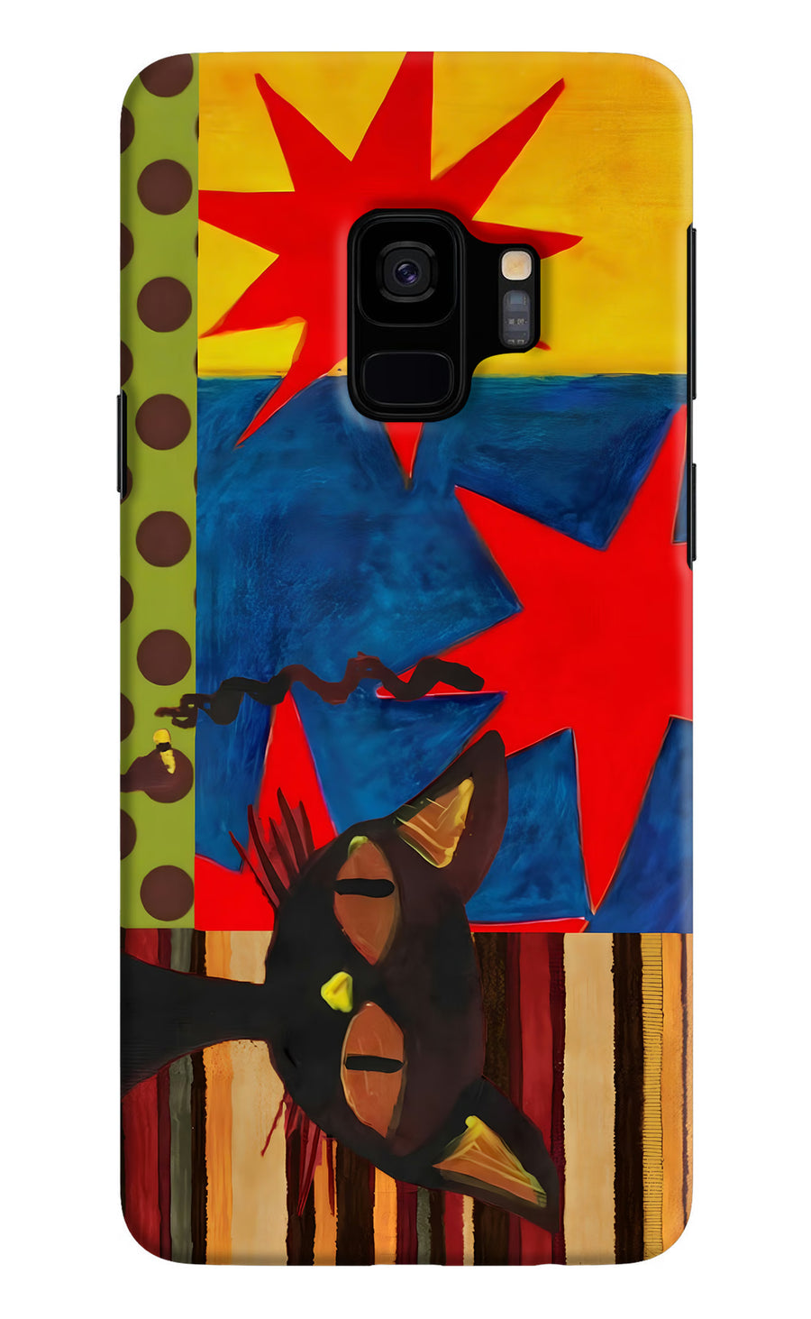 Pop Cat Samsung S9 Back Cover, Hard case