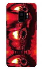 Fire Eye Samsung S9 Hard Case Back Cover by Casekaro