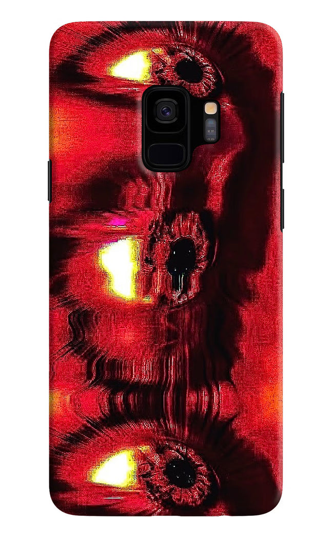 Fire Eye Samsung S9 Hard Case Back Cover by Casekaro
