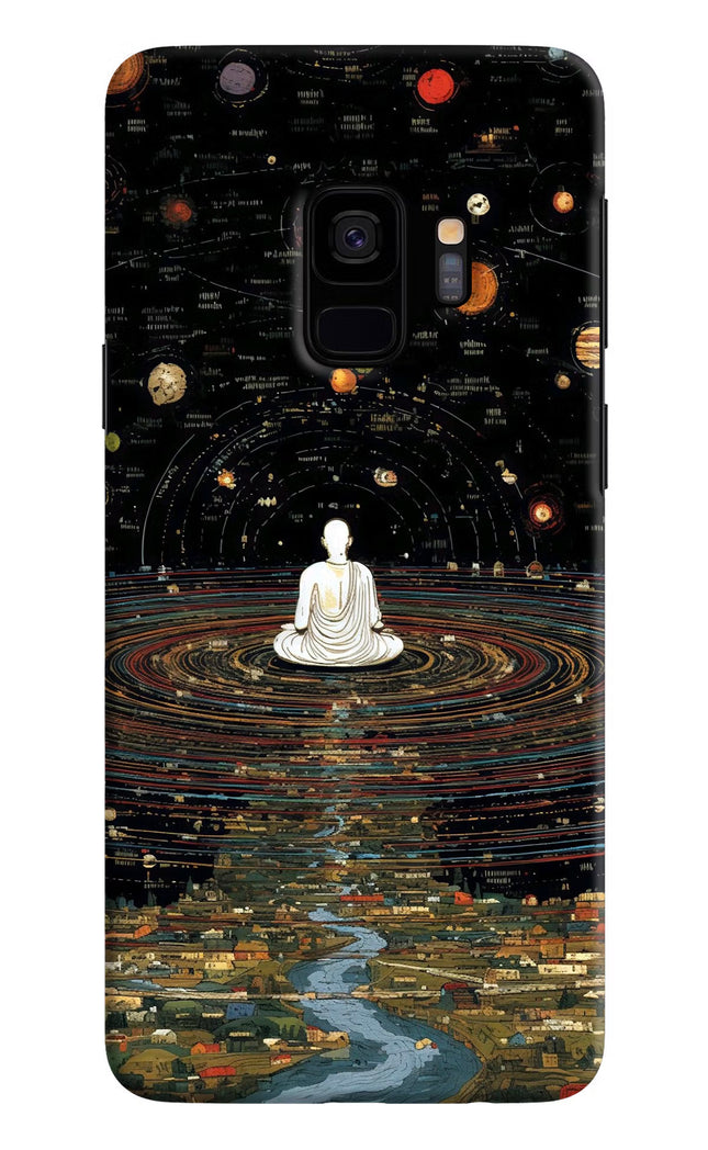 Space Monk Samsung S9 Hard Case Back Cover by Casekaro