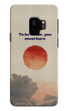 Pixel Sun Samsung S9 Hard Case Back Cover by Casekaro