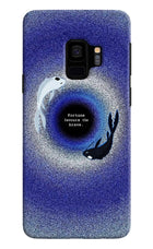 Dark Koi Samsung S9 Hard Case Back Cover by Casekaro