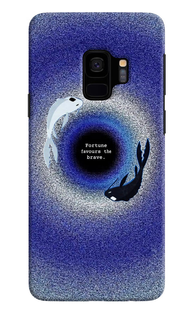 Dark Koi Samsung S9 Hard Case Back Cover by Casekaro