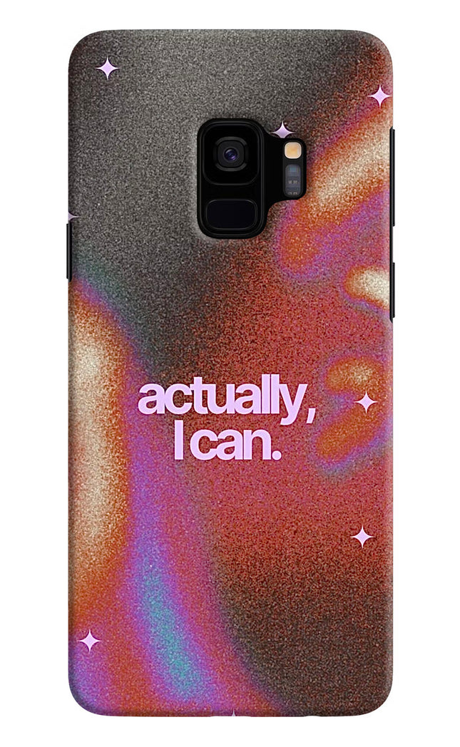 Pink Aura Samsung S9 Hard Case Back Cover by Casekaro