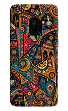 Folk Print Samsung S9 Back Cover