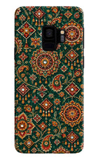 Green Pataka Samsung S9 Hard Case Back Cover by Casekaro