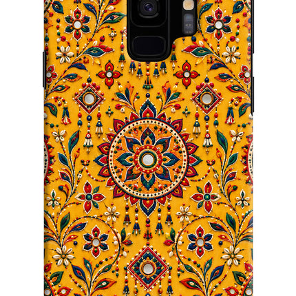 Sunlit Aura Samsung S9 Hard Case Back Cover by Casekaro