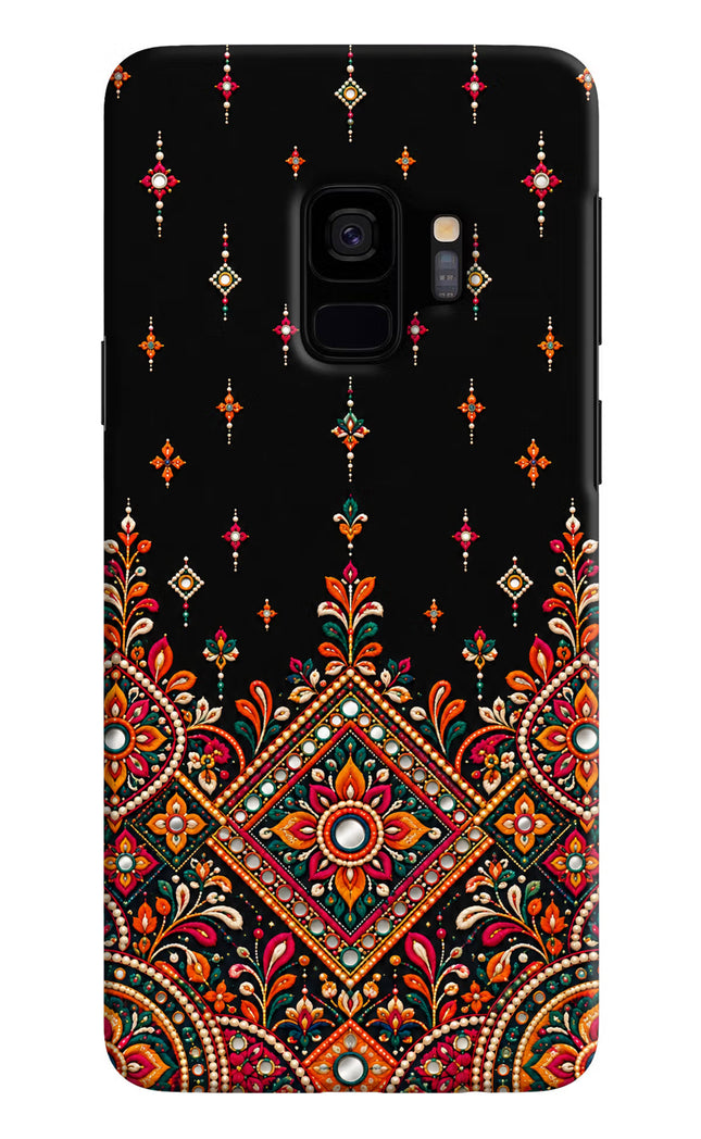 Noir Mehfil Samsung S9 Hard Case Back Cover by Casekaro