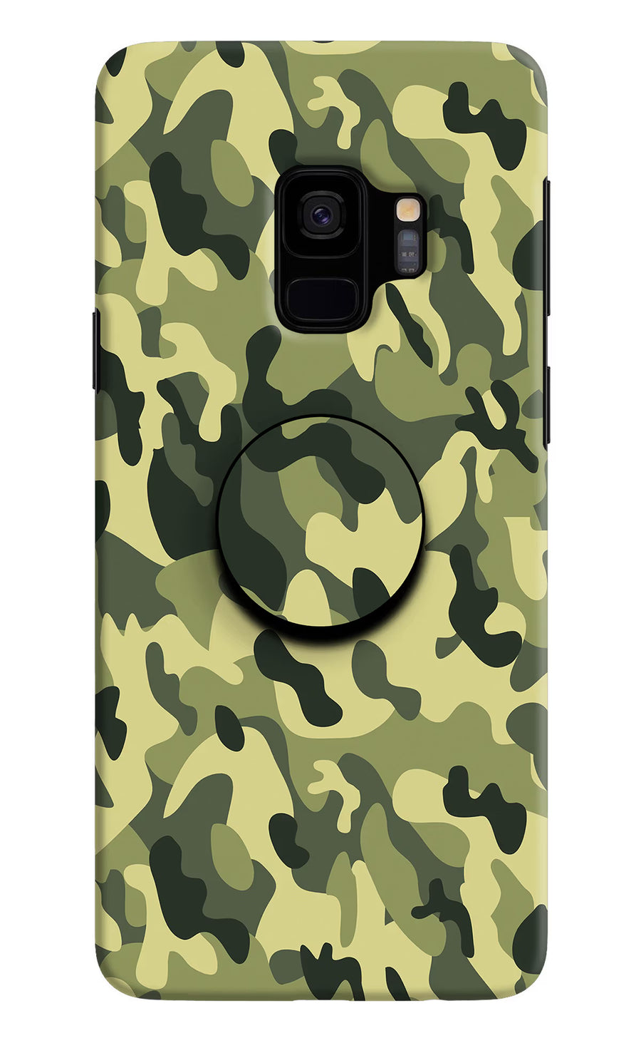 Camouflage Samsung S9 Pop Case, Hard case