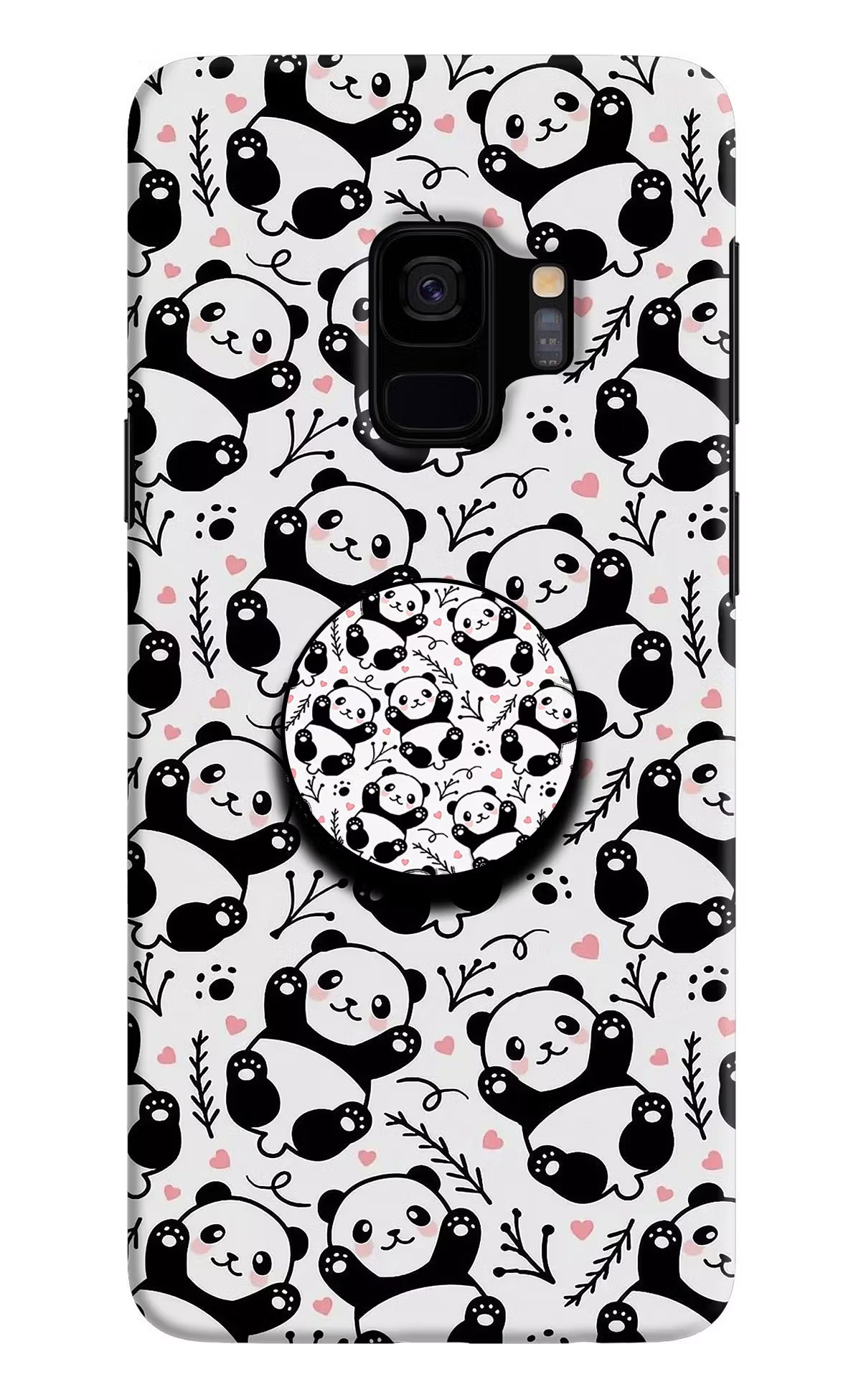 Cute Panda Samsung S9 Pop Case by Casekaro